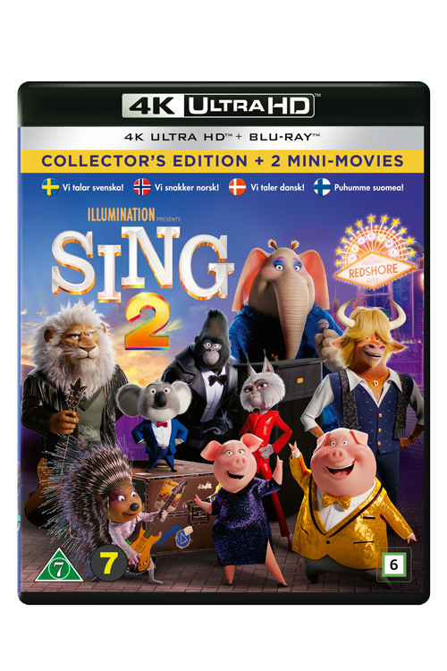 Buy Sing 2  Blu-ray UHD - Blu Ray Region B at Ubuy Bhutan
