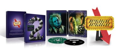 Beetlejuice 1 and 2 Premium Light Box Steelbook