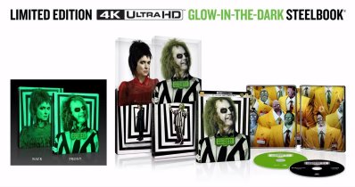 Beetlejuice Beetlejuice Steelbook 4K UHD + Blu Ray