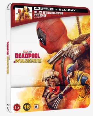 Deadpool and Wolverine Steelbook 4K UHD + Blu Ray (Deadpool)