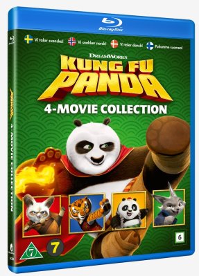 Kung Fu Panda 4 Movie Collection Blu Ray