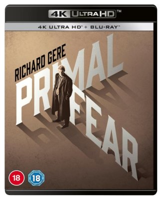 Primal Fear 4K UHD + Blu Ray