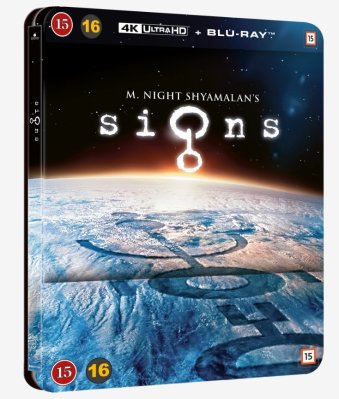 Signs Steelbook 4K UHD + Blu ray