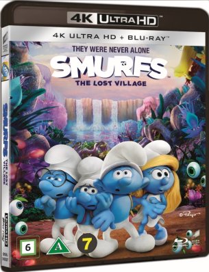 Smurfs The Lost Village 4K UHD + Blu Ray